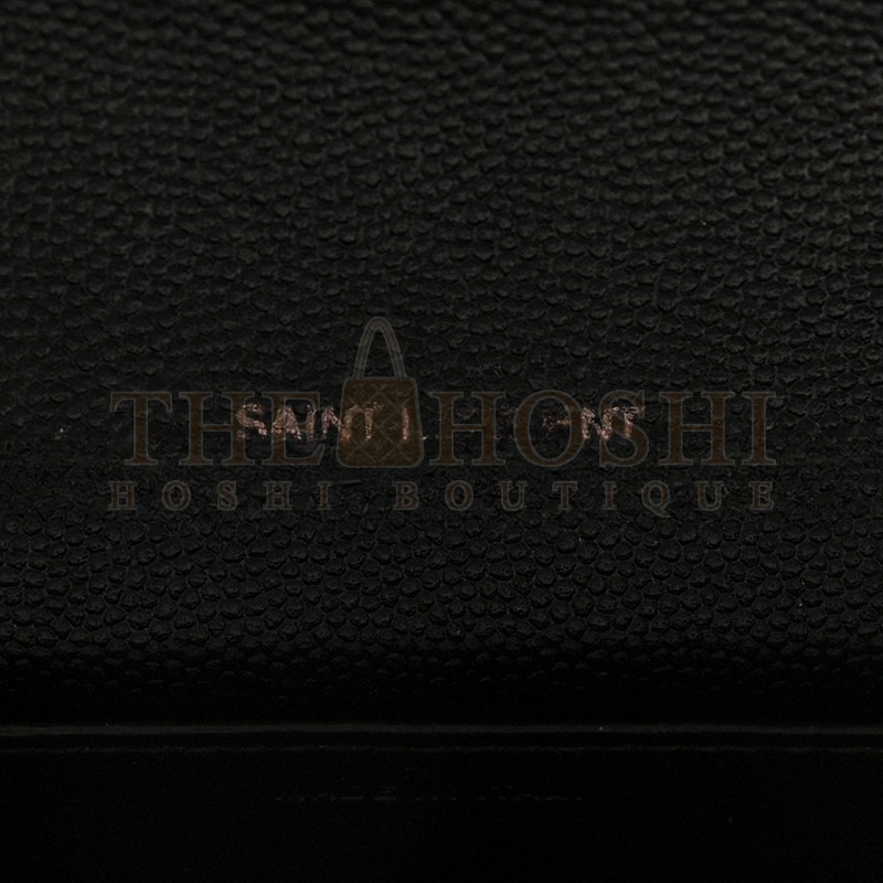 Y51 UPTOWN CHAIN WALLET IN GRAIN DE POUDRE EMBOSSED LEATHER 6077881GF0U1000 (19*12*3cm) Master Quality